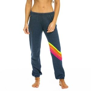 NWT Aviator Nation Chevron 5 Sweatpants